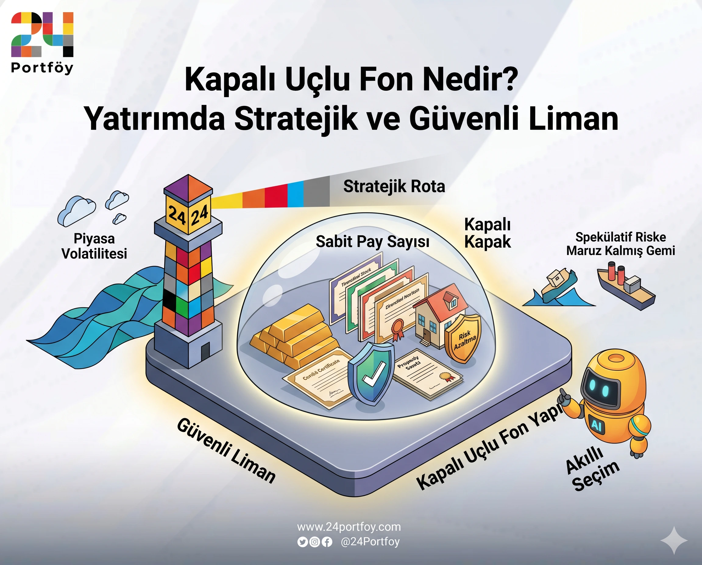 Kapalı Uçlu Fon Nedir? Yatırımda Stratejik ve Güvenli Liman
