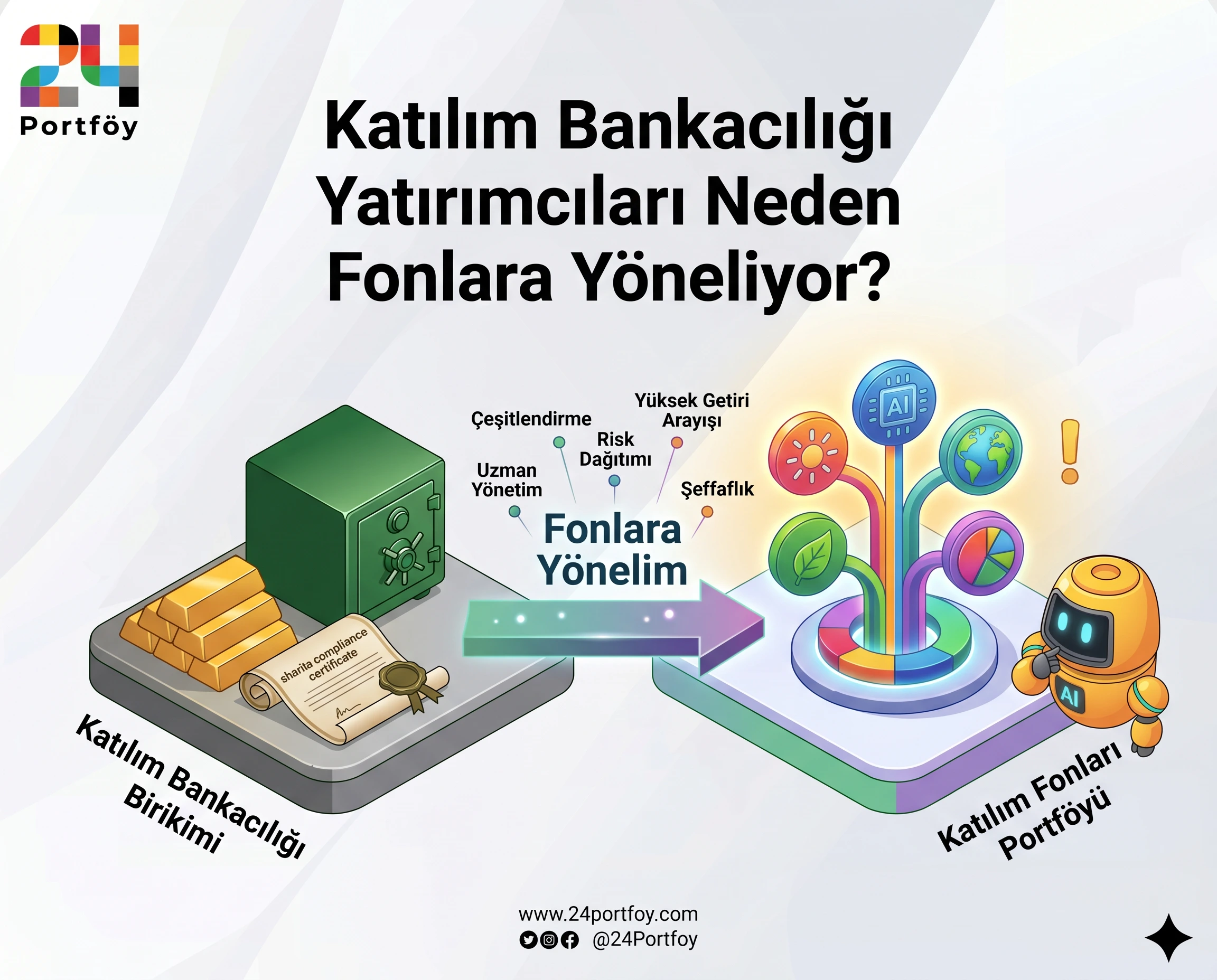 Katılım Bankacılığı Yatırımcıları Neden Fonlara Yöneliyor? Yeni Nesil Faizsiz Finans Trendi