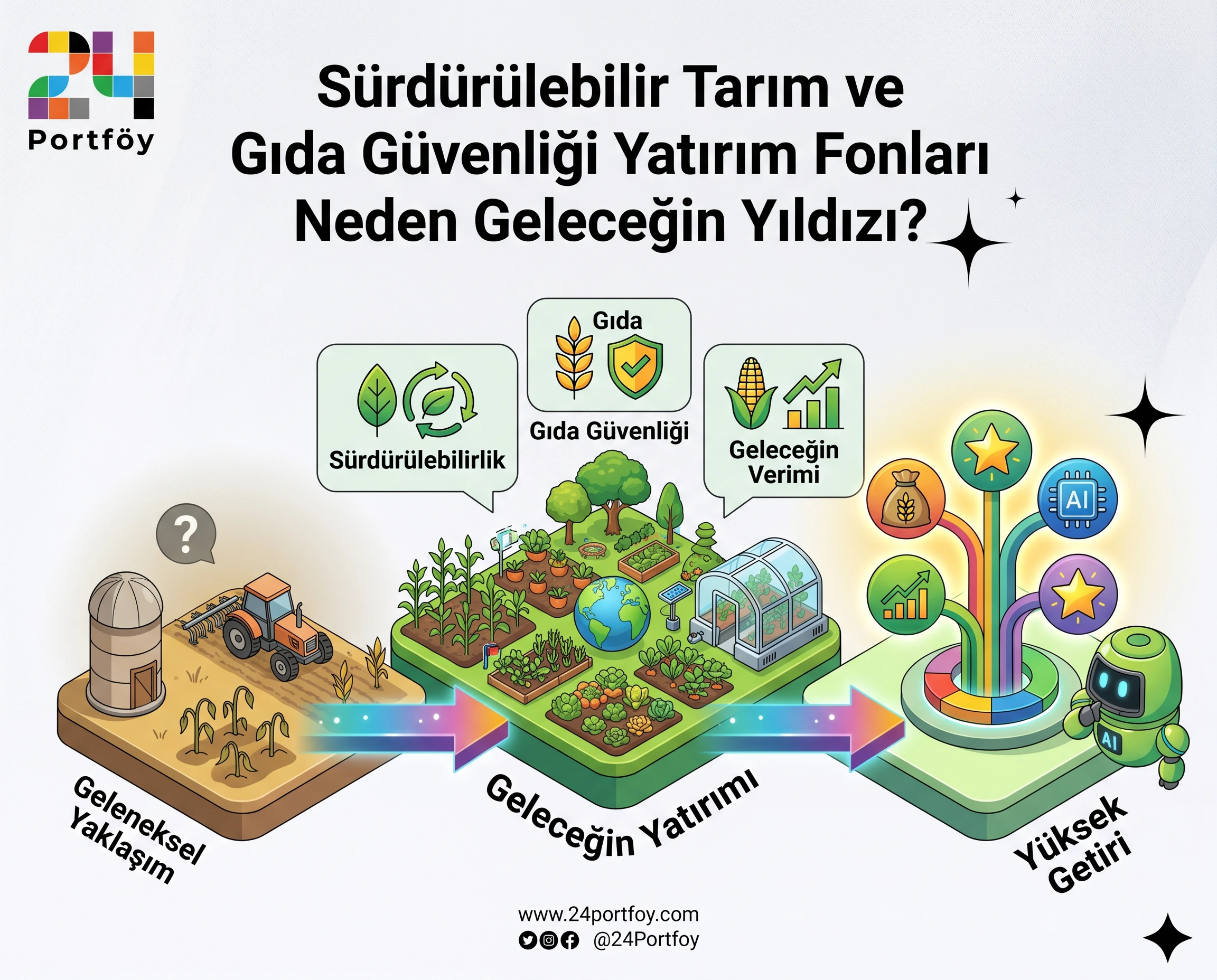Sürdürülebilir Tarım ve Gıda Güvenliği Yatırım Fonları Neden Geleceğin Yıldızı?