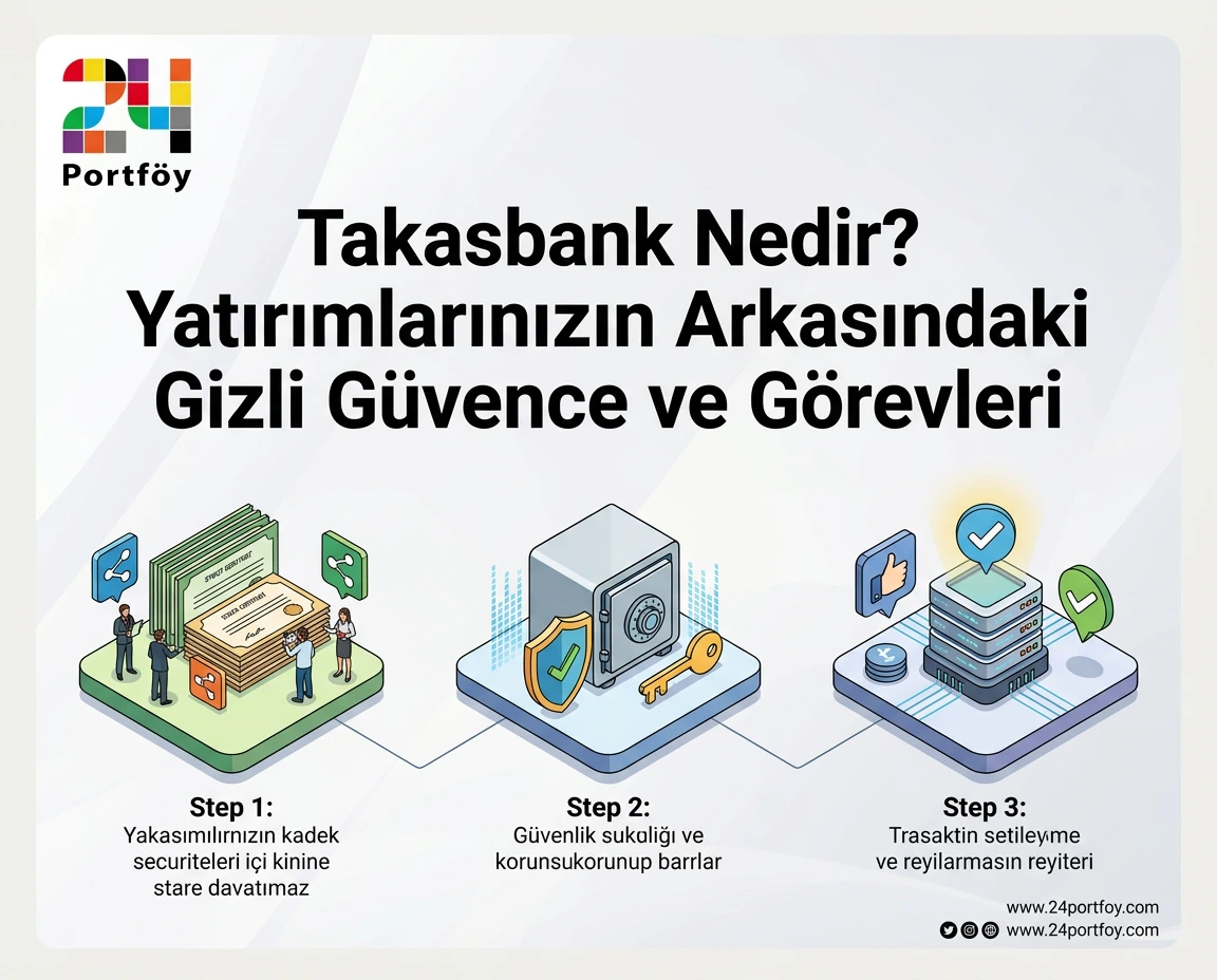 Takasbank Nedir? Yatırımlarınızın Arkasındaki Gizli Güvence ve Görevleri