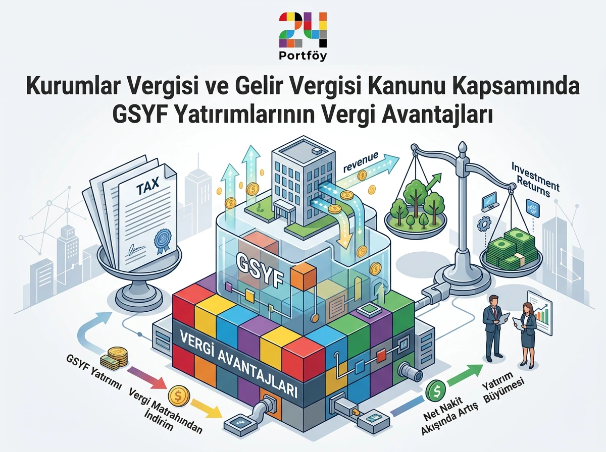 Kurumlar Vergisi ve Gelir Vergisi Kanunu Kapsamında GSYF Yatırımlarının Vergi Avantajları