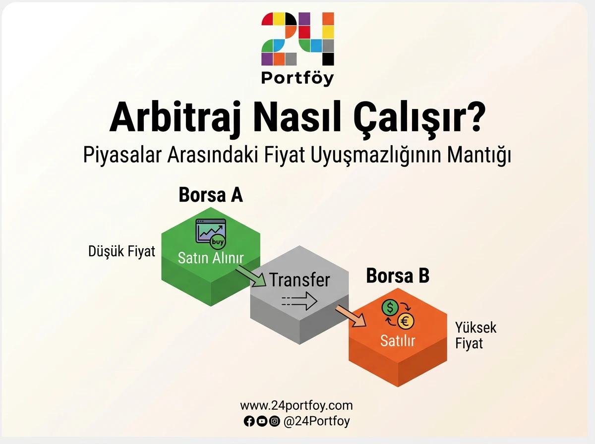 Arbitraj Nasıl Çalışır? Piyasalar Arasındaki Fiyat Uyuşmazlığının Mantığı